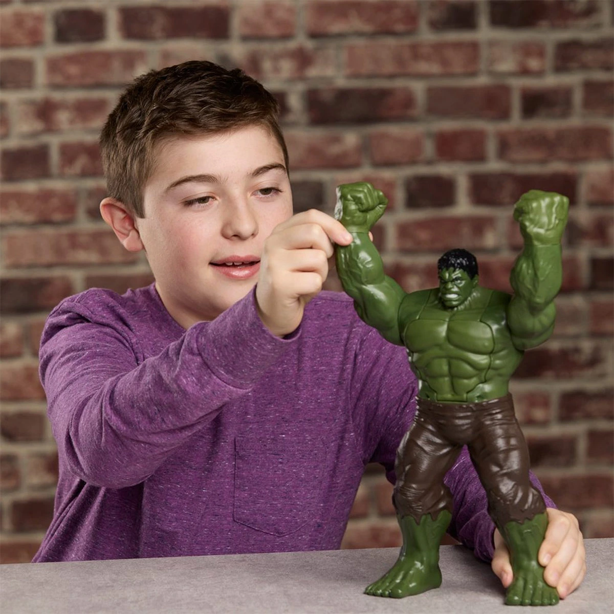 FIGURA DE ACCIÓN SPIDERMAN BRAND NEW DAY ATAQUE APLASTANTE HULK - 12