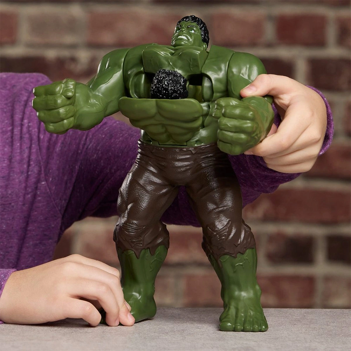 FIGURA DE ACCIÓN SPIDERMAN BRAND NEW DAY ATAQUE APLASTANTE HULK - 10