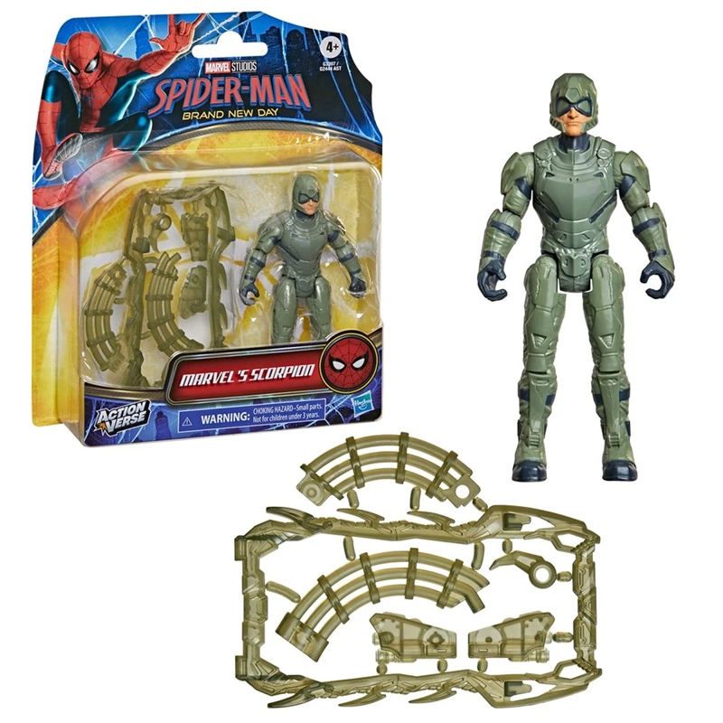 FIGURA DE ACCIÓN SPIDERMAN ACTIONVERSE BRAND NEW DAY MARVEL'S SCORPION - 1