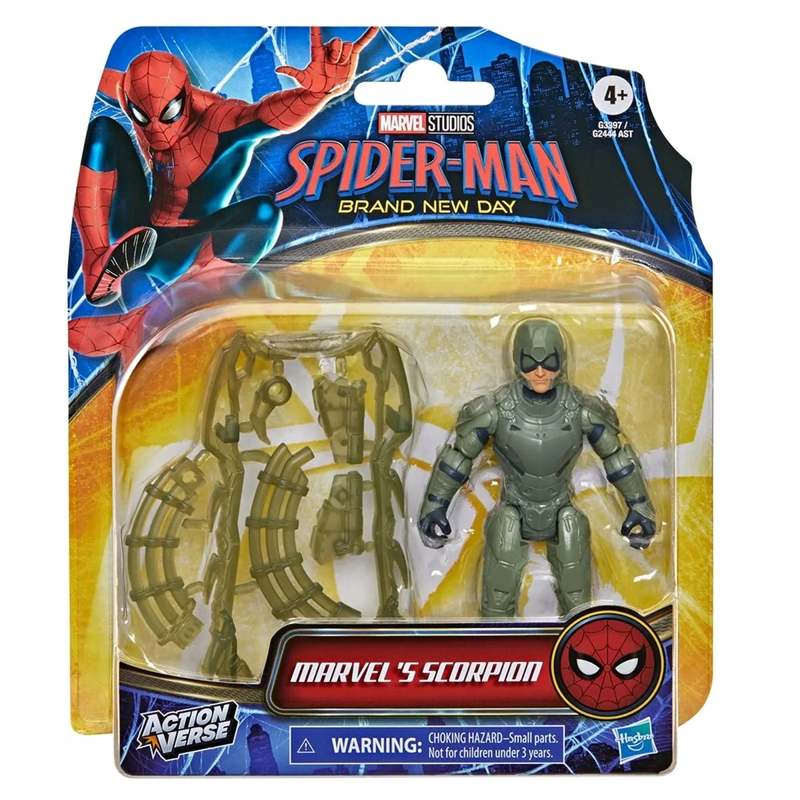 FIGURA DE ACCIÓN SPIDERMAN ACTIONVERSE BRAND NEW DAY MARVEL'S SCORPION - 8