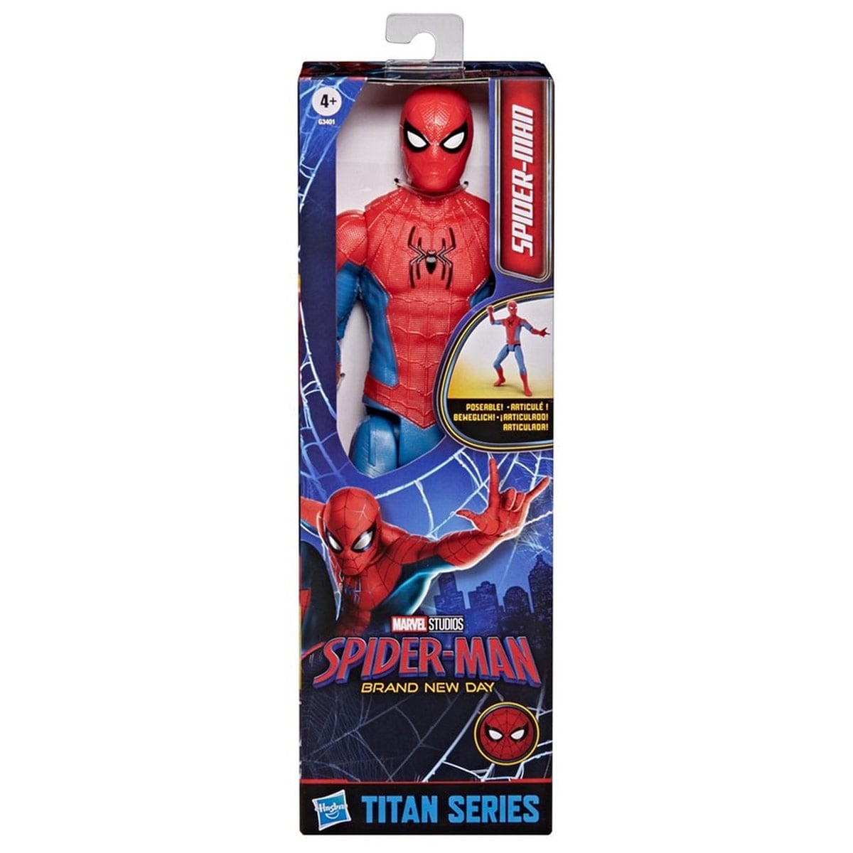 FIGURA DE ACCIÓN SPIDERMAN BRAND NEW DAY TITAN SERIES HOMBRE ARAÑA - 7