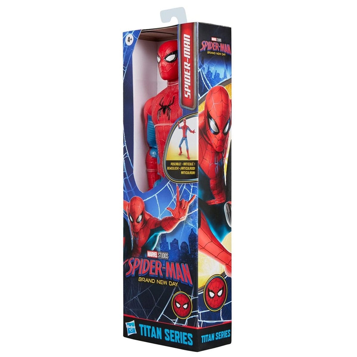 FIGURA DE ACCIÓN SPIDERMAN BRAND NEW DAY TITAN SERIES HOMBRE ARAÑA - 9