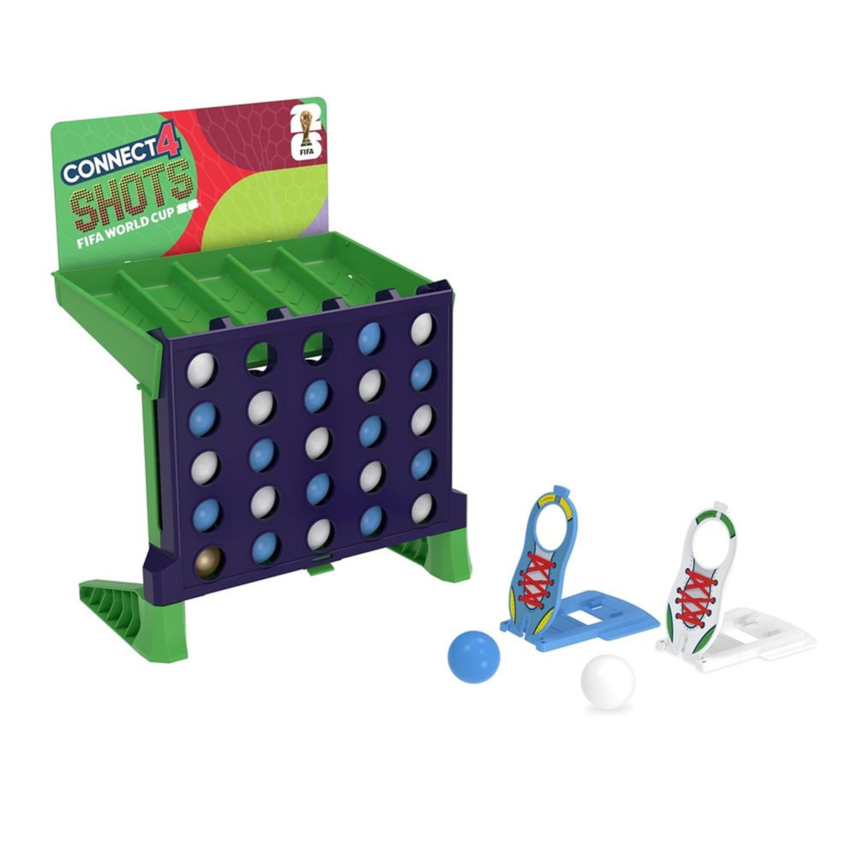 JUEGO DE MESA HASBRO GAMES CONNECT 4 SHOTS COPA MUNDIAL DE LA FIFA 2026 - 3