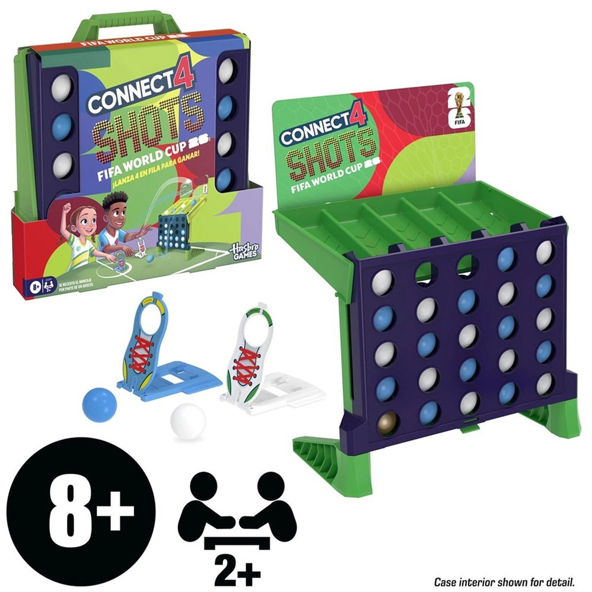 JUEGO DE MESA HASBRO GAMES CONNECT 4 SHOTS COPA MUNDIAL DE LA FIFA 2026 - 5
