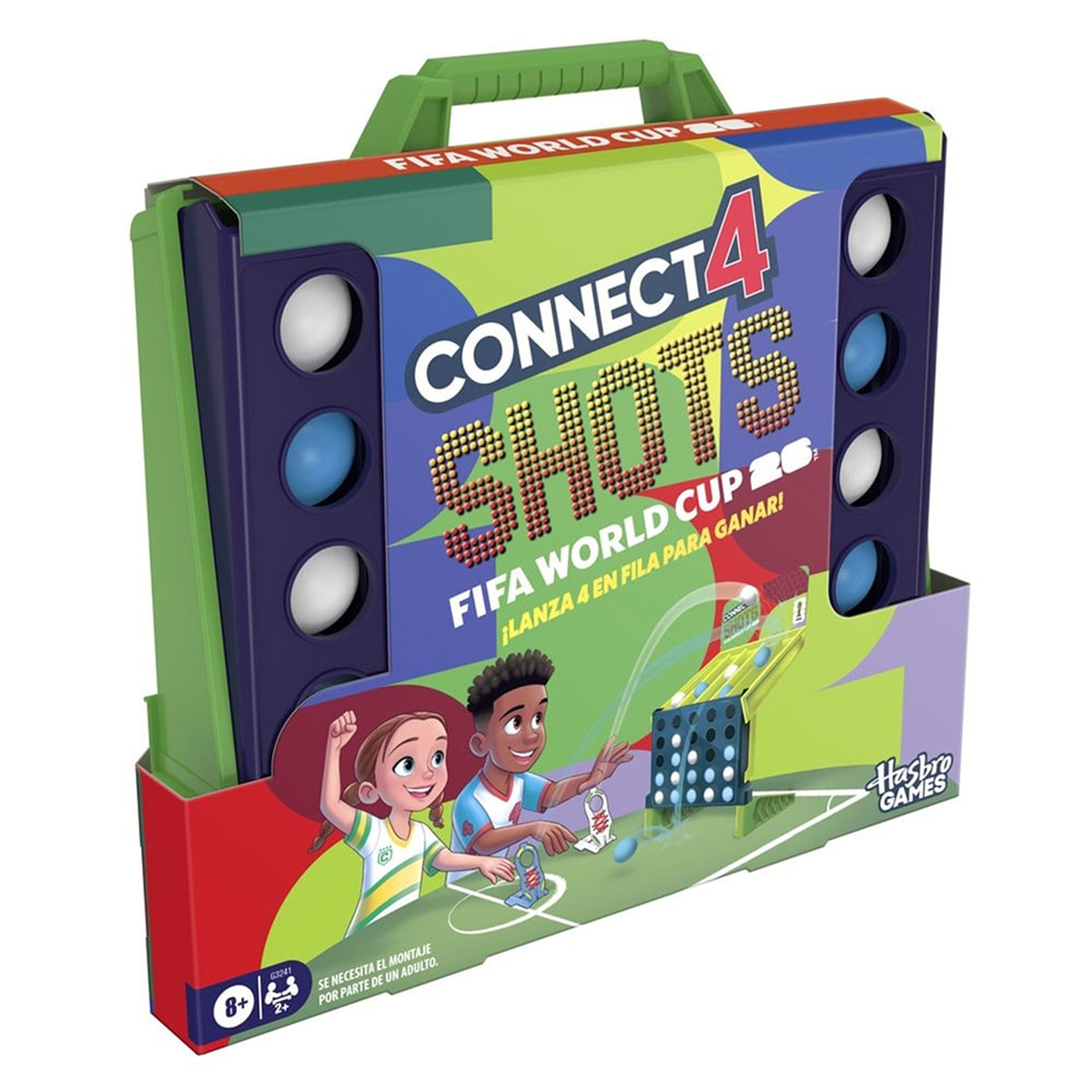 JUEGO DE MESA HASBRO GAMES CONNECT 4 SHOTS COPA MUNDIAL DE LA FIFA 2026 - 6