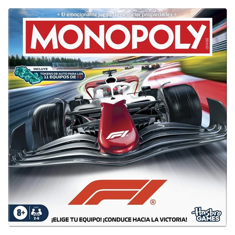 JUEGO DE MESA HASBRO GAMMING EDICIÓN FORMULA 1 - 1