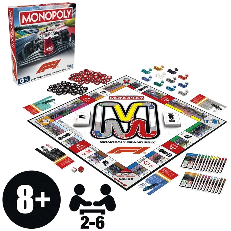 JUEGO DE MESA HASBRO GAMMING EDICIÓN FORMULA 1 - 5