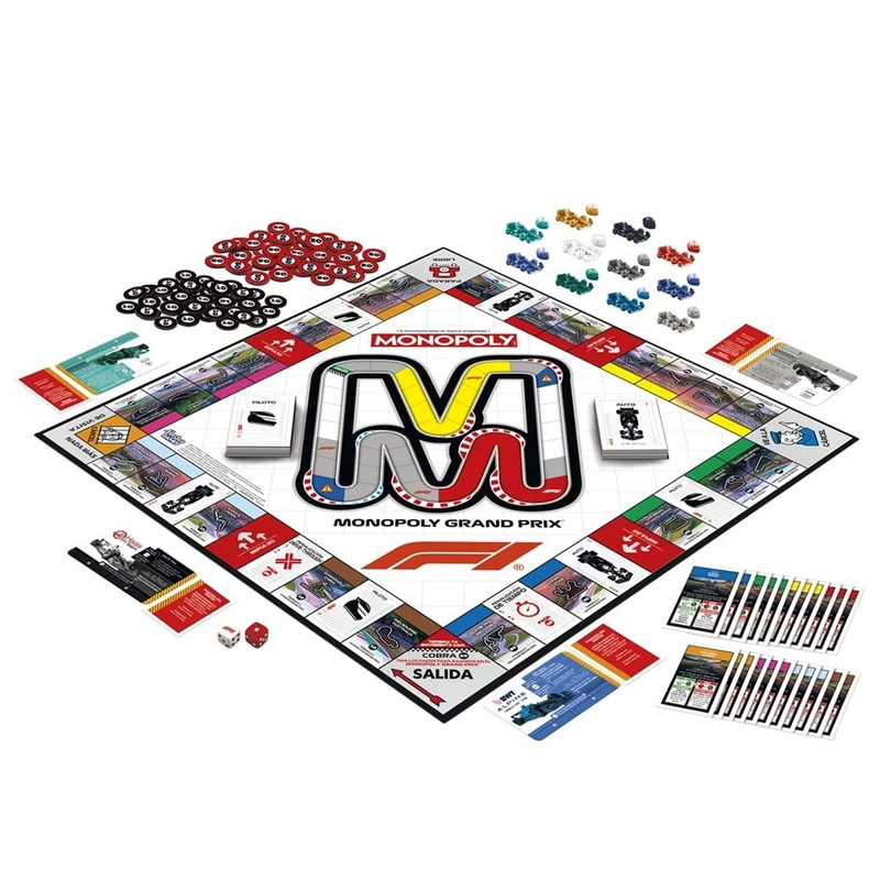 JUEGO DE MESA HASBRO GAMMING EDICIÓN FORMULA 1 - 6
