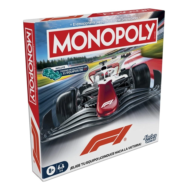 JUEGO DE MESA HASBRO GAMMING EDICIÓN FORMULA 1 - 8