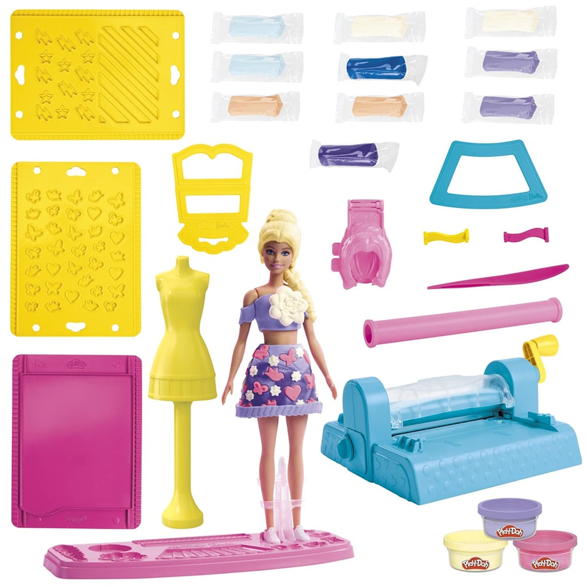 SET DE MASAS PLAY-DOH BARBIE TALLER DE DISEÑO - 2