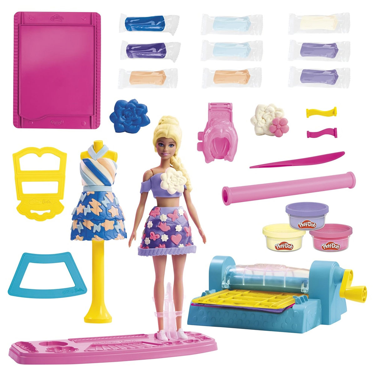 SET DE MASAS PLAY-DOH BARBIE TALLER DE DISEÑO - 3