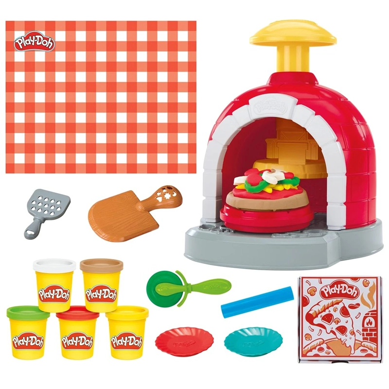 SET DE MASAS MOLDEABLES PLAY-DOH PIZZAS SELLA Y GIRA - 2