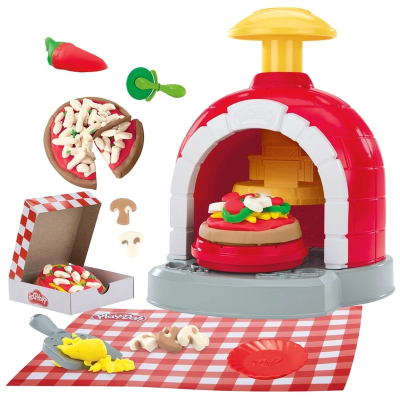 SET DE MASAS MOLDEABLES PLAY-DOH PIZZAS SELLA Y GIRA - 3