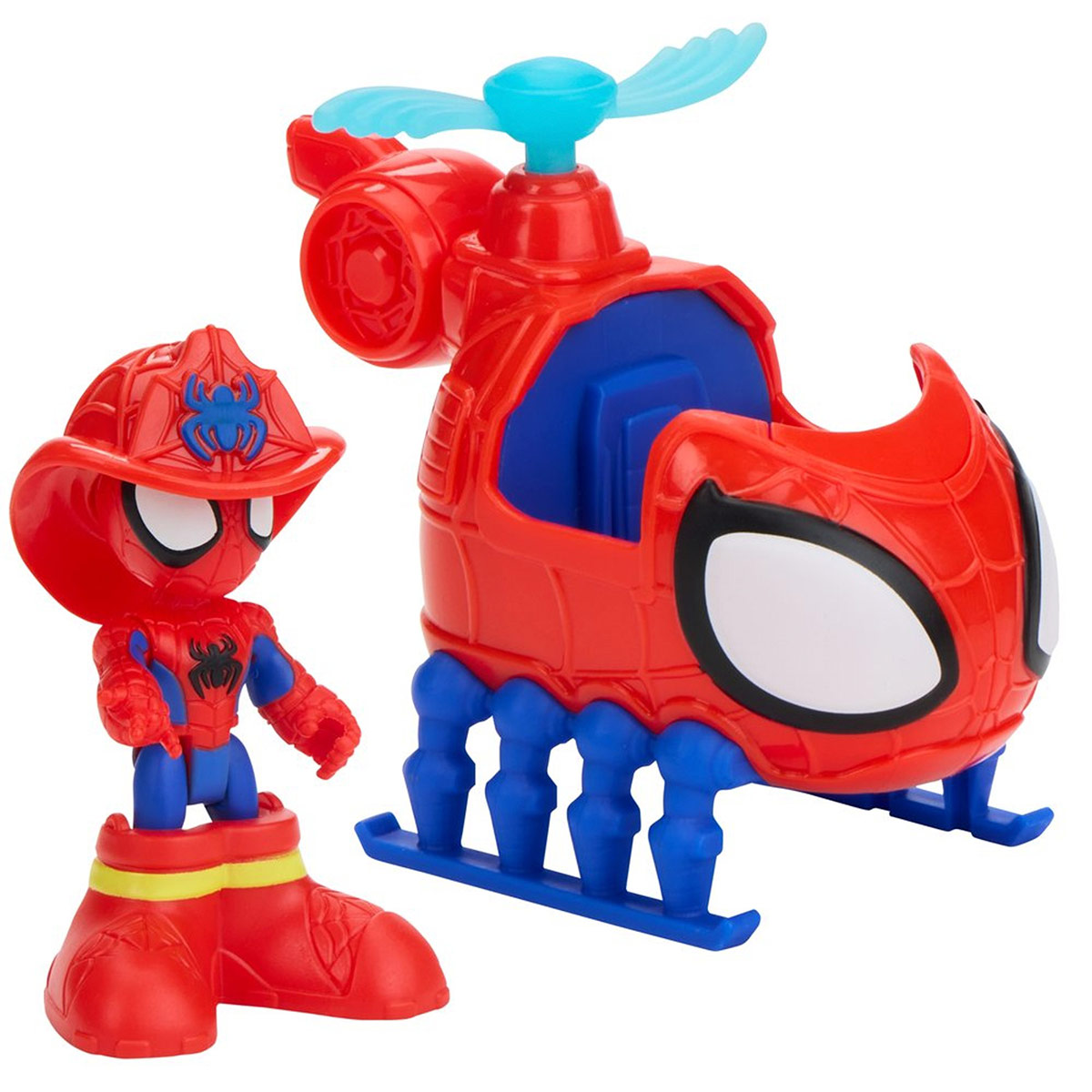 SET FIGURAS DE ACCIÓN MARVEL SPIDEY RESCUE-WEBS CAMIÓN DE BOMBEROS - 12