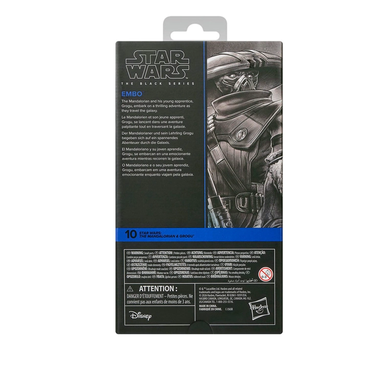 FIGURA DE ACCIÓN STAR WARS THE BLACK SERIES EMBO - 6