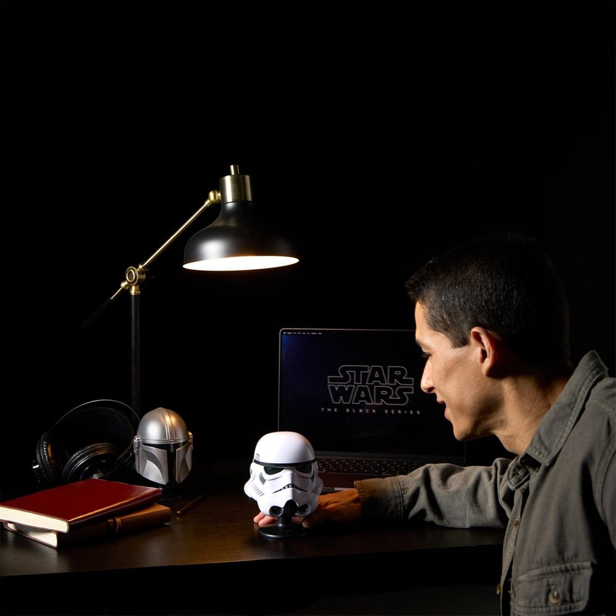 MINI CASCO STAR WARS THE BLACK SERIES STORMTROOPER - 11