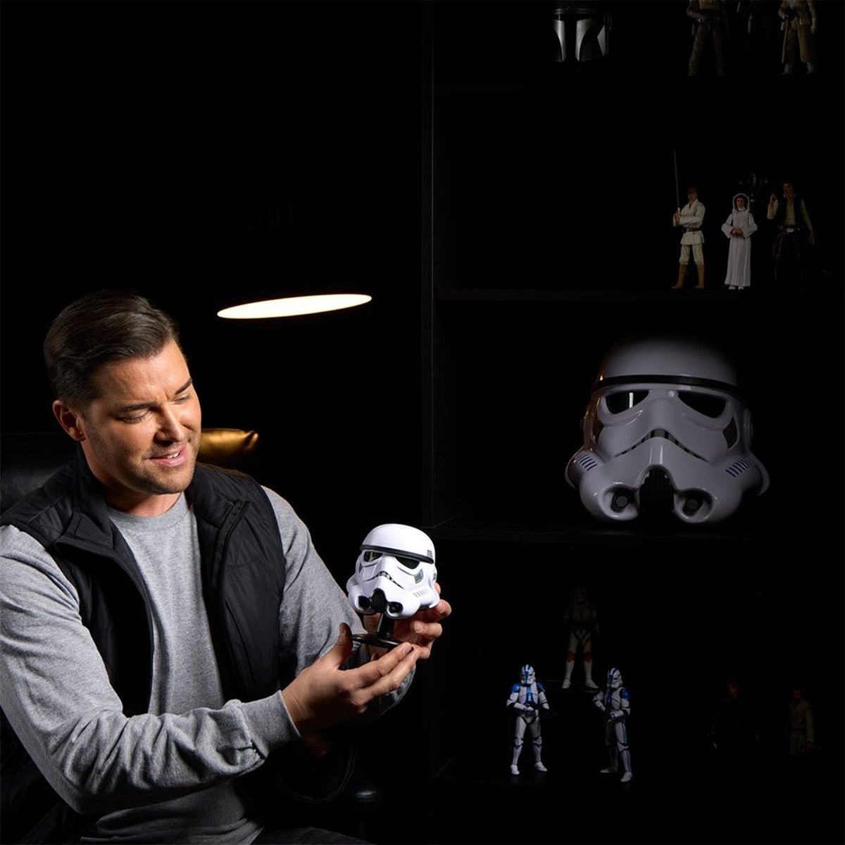 MINI CASCO STAR WARS THE BLACK SERIES STORMTROOPER - 14