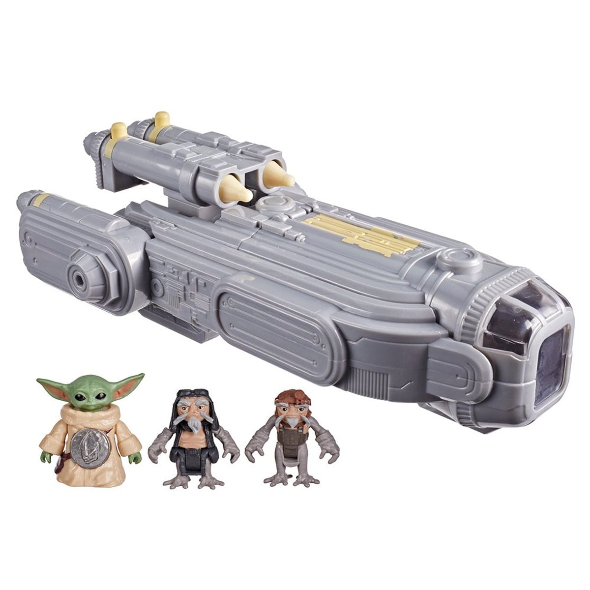 VEHÍCULO STAR WARS ACTION VERSE NAVE CON GROGU Y ANZELLANOS - 2