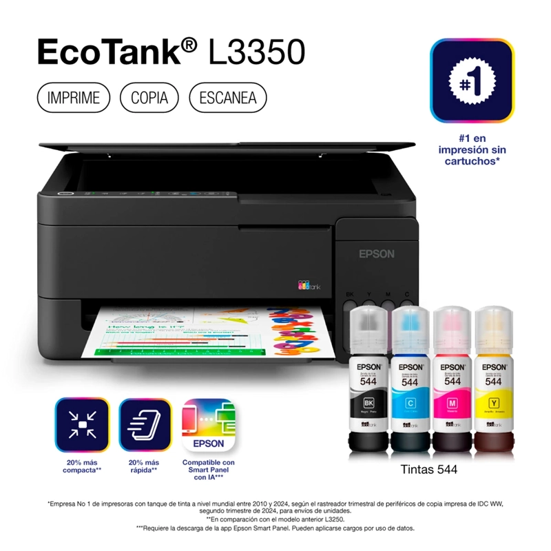 IMPRESORA EPSON ECOTANK L1350 WIFI - 1