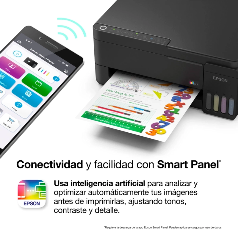 IMPRESORA EPSON ECOTANK L1350 WIFI - 4