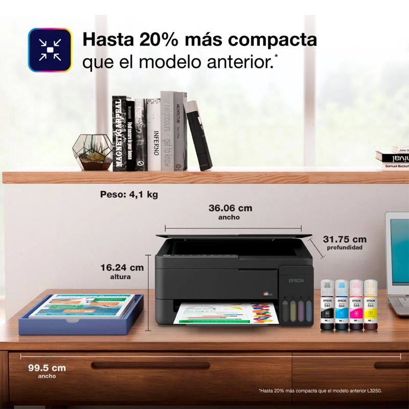IMPRESORA EPSON ECOTANK L1350 WIFI - 7