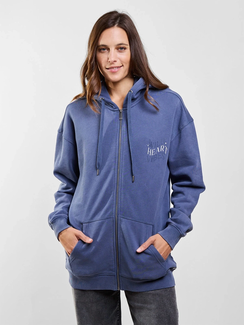 POLERÓN MUJER MAUI AND SONS FULL ZIPPER - 1