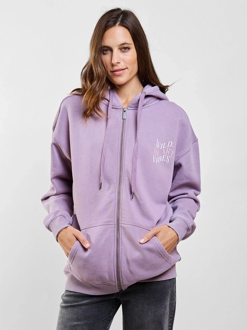 POLERÓN MUJER MAUI AND SONS FULL ZIPPER - 1