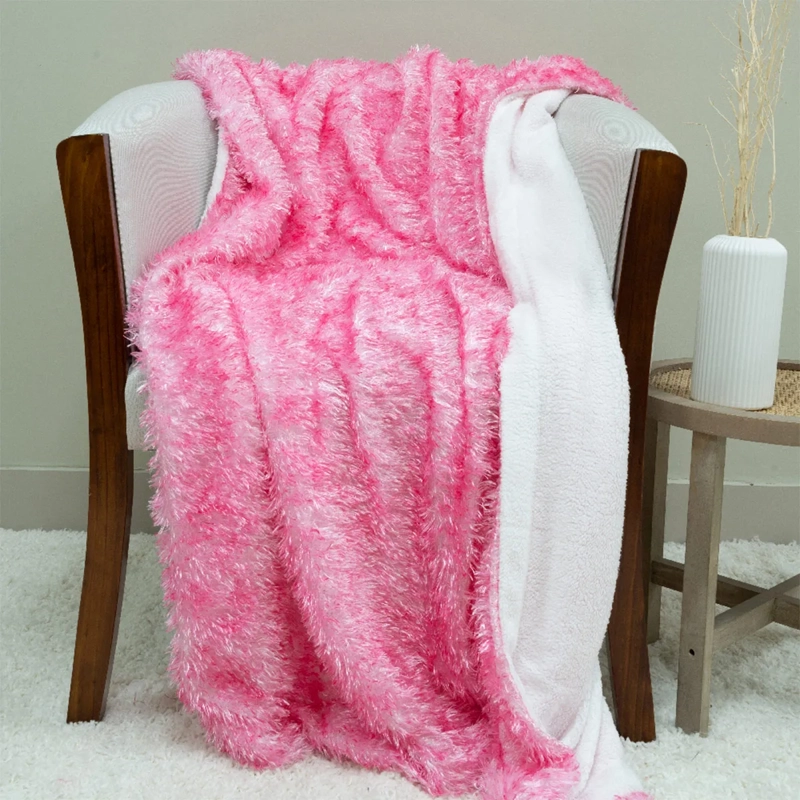 MANTA DORAL PLUSH SHERPI FUCSIA - 1