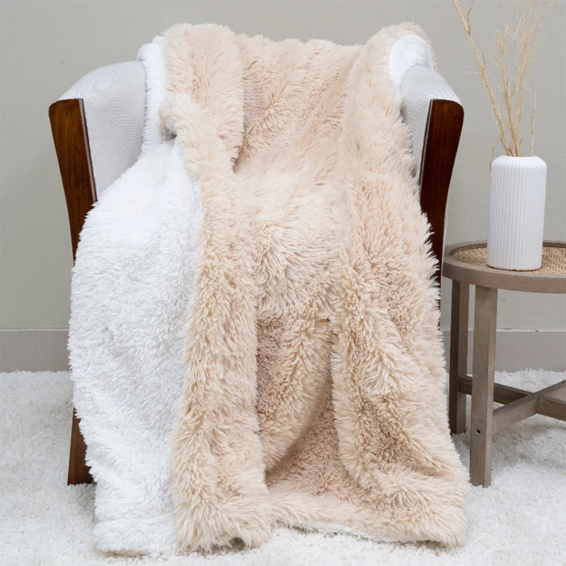 MANTA DORAL PLUSH SHERPI BEIGE - 1