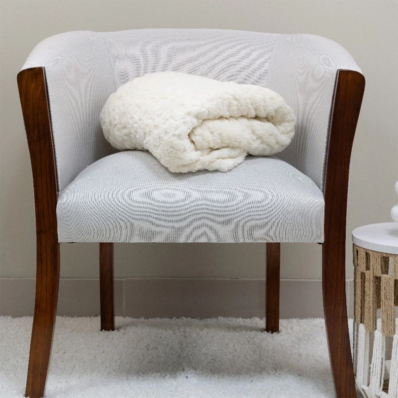 MANTA DORAL CHIPORRO JACQUARD BEIGE - 3