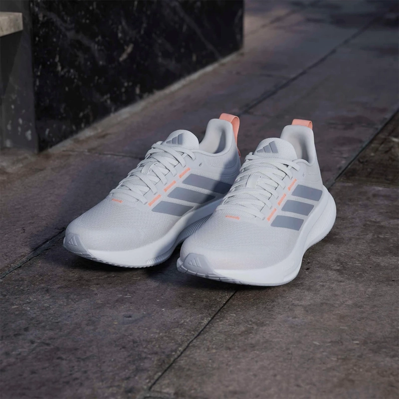 ZAPATILLAS MUJER ADIDAS RUNNING GRIS CLARO RUNBLAZE - 11