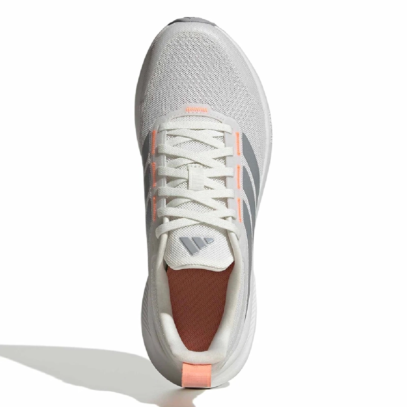 ZAPATILLAS MUJER ADIDAS RUNNING GRIS CLARO RUNBLAZE - 4