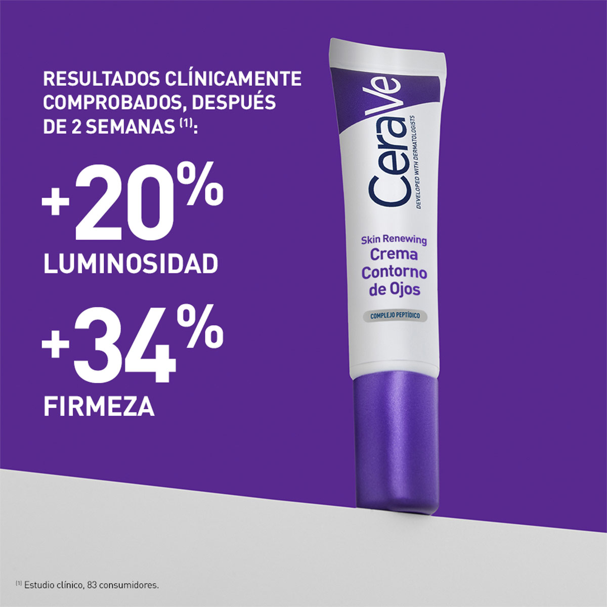 CREMA CONTORNO DE OJOS CERAVE SKIN RENEWING ANTIEDAD 14ML - 3