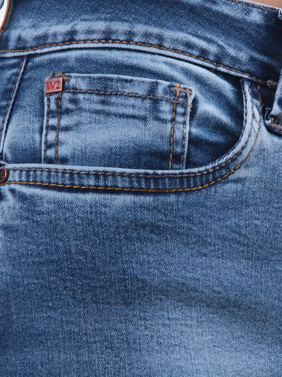 JEANS MUJER WADO'S RECTO TIRO ALTO PUSH UP 1 BOTÓN - 6