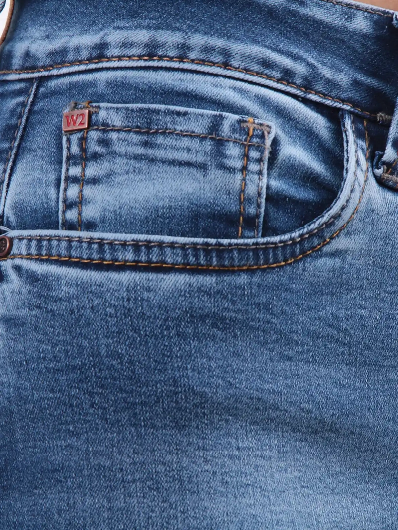 JEANS MUJER WADO'S RECTO TIRO ALTO PUSH UP 1 BOTÓN - 6