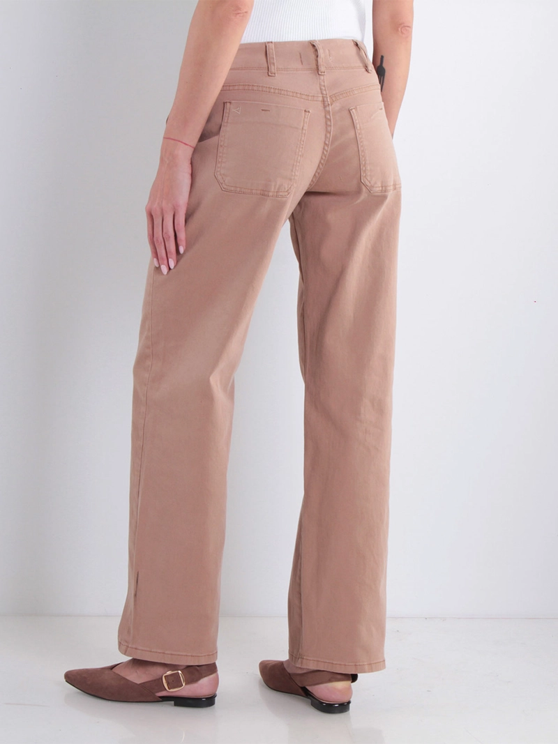 JEANS MUJER WADO'S CARGO WIDELEG TIRO ALTO  - 4
