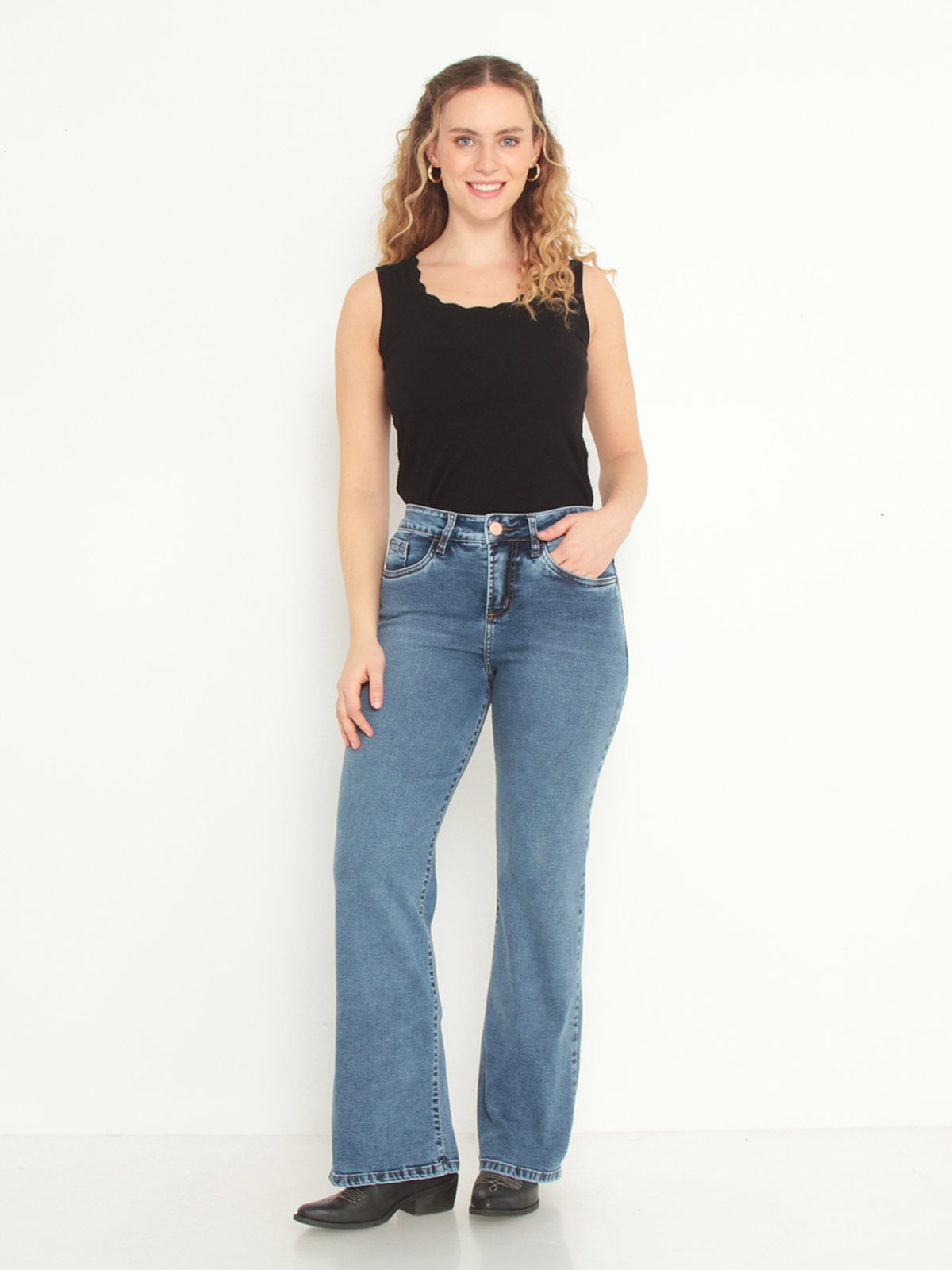 JEANS MUJER WADOS RECTO  - 1