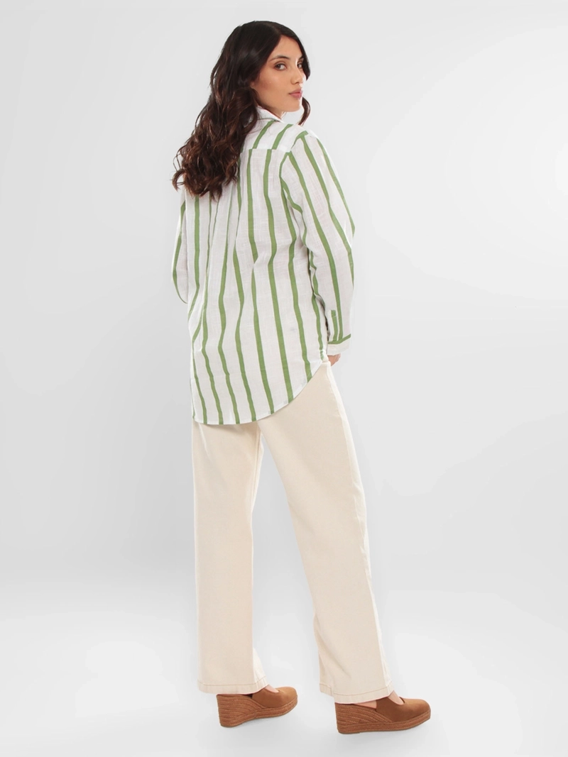 BLUSA MUJER WADOS ALGODÓN MANGA LARGA RAYAS - 6