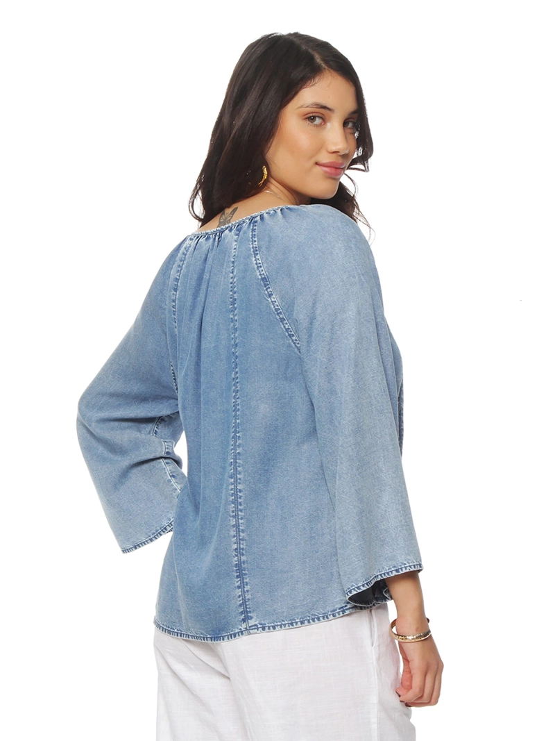 BLUSA MUJER WADOS MANGA LARGA  - 2