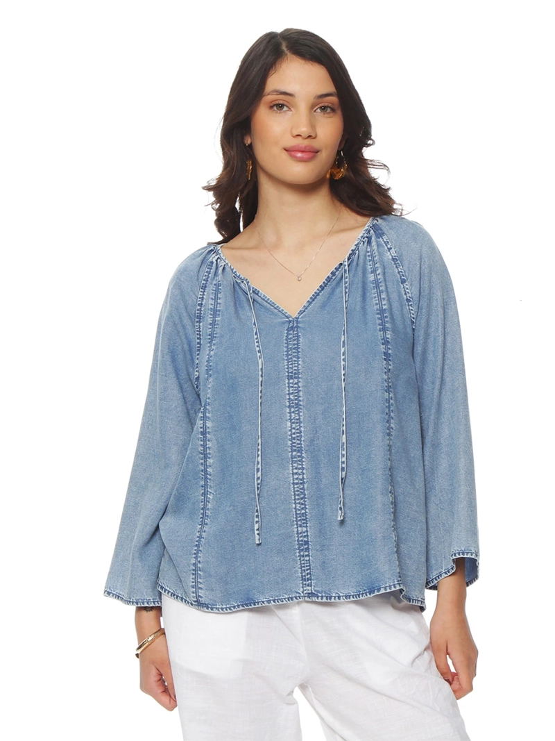 BLUSA MUJER WADOS MANGA LARGA  - 1