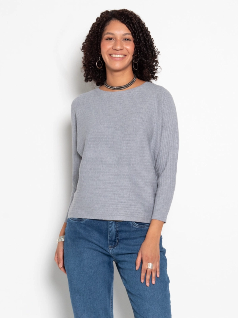 SWEATER MUJER WADO'S MANGA 3/4 ESCOTE REDONDO - 1