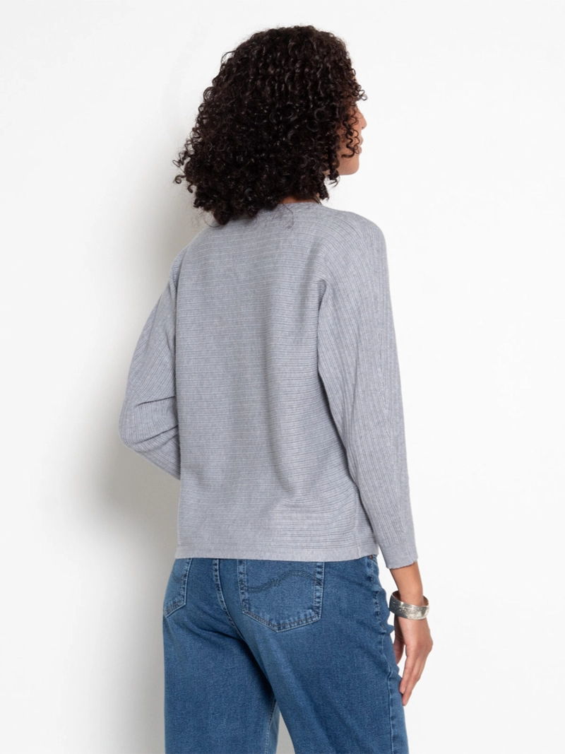 SWEATER MUJER WADO'S MANGA 3/4 ESCOTE REDONDO - 2