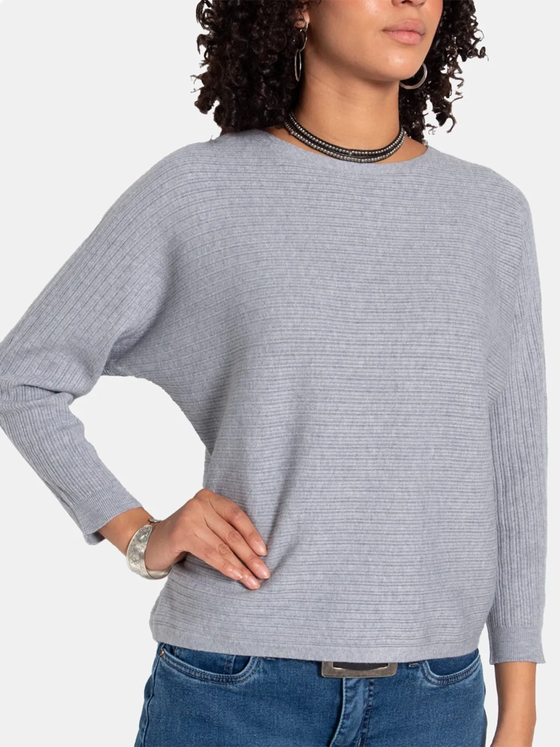 SWEATER MUJER WADO'S MANGA 3/4 ESCOTE REDONDO - 4
