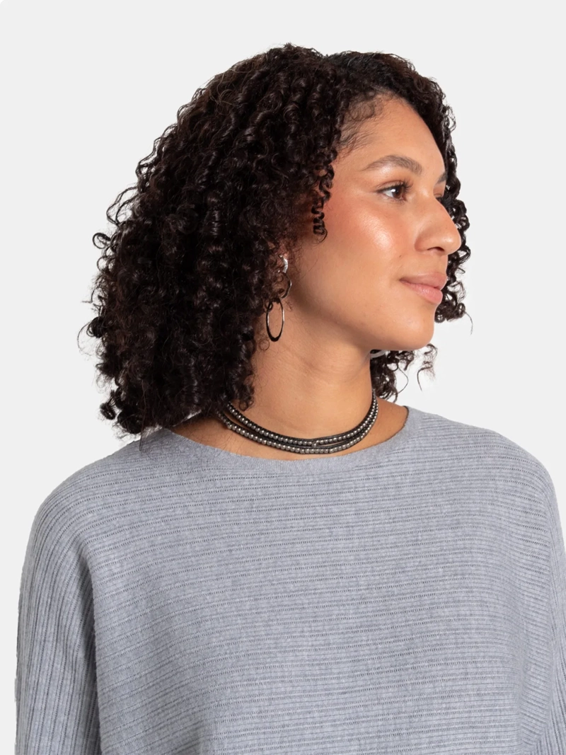 SWEATER MUJER WADO'S MANGA 3/4 ESCOTE REDONDO - 5