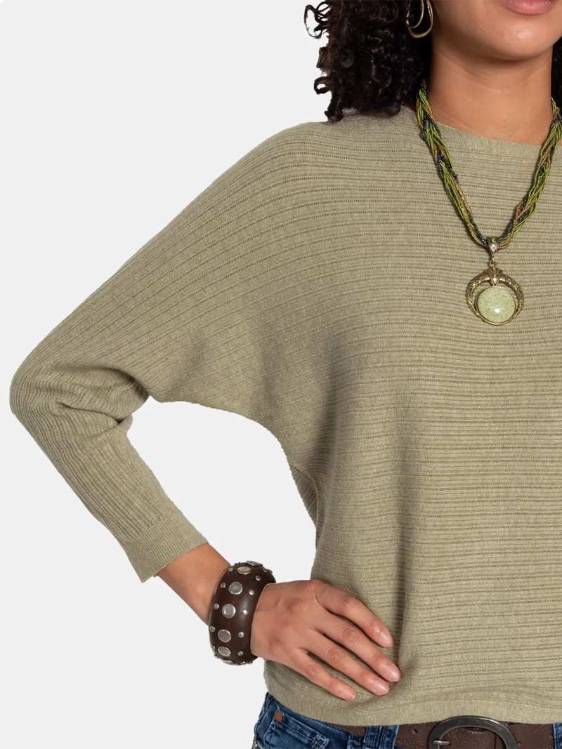 SWEATER MUJER WADO'S MANGA 3/4 ESCOTE REDONDO - 4