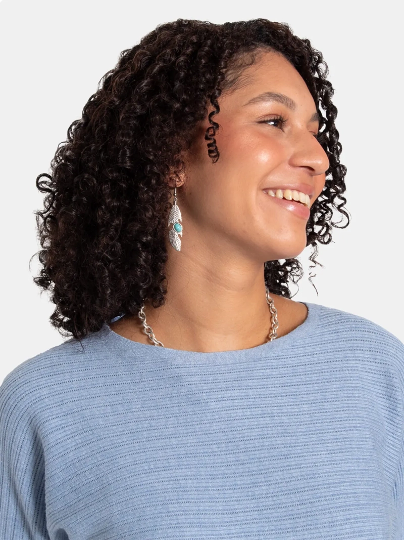 SWEATER MUJER WADO'S MANGA 3/4 ESCOTE REDONDO - 3