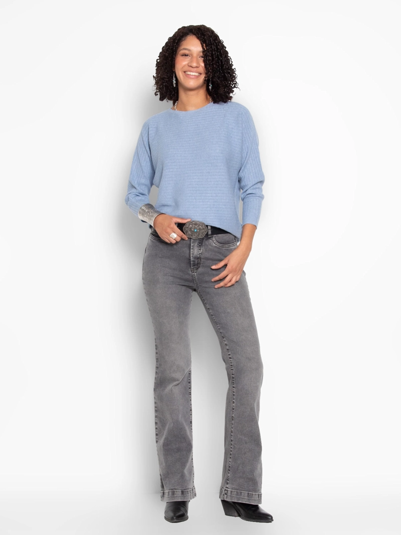 SWEATER MUJER WADO'S MANGA 3/4 ESCOTE REDONDO - 5