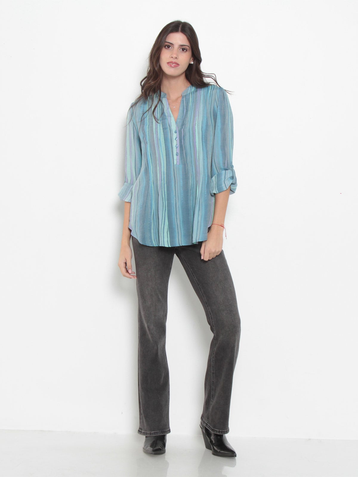 BLUSA MUJER WADOS MANGA LARGA  - 5
