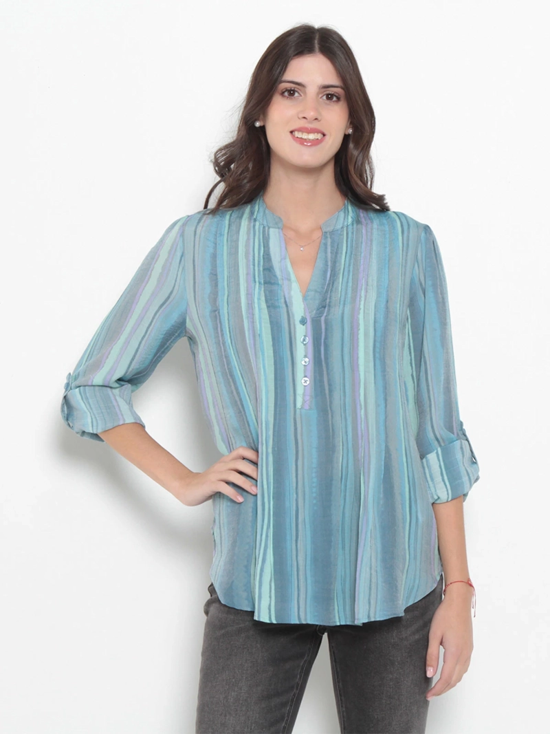 BLUSA MUJER WADOS MANGA LARGA  - 1