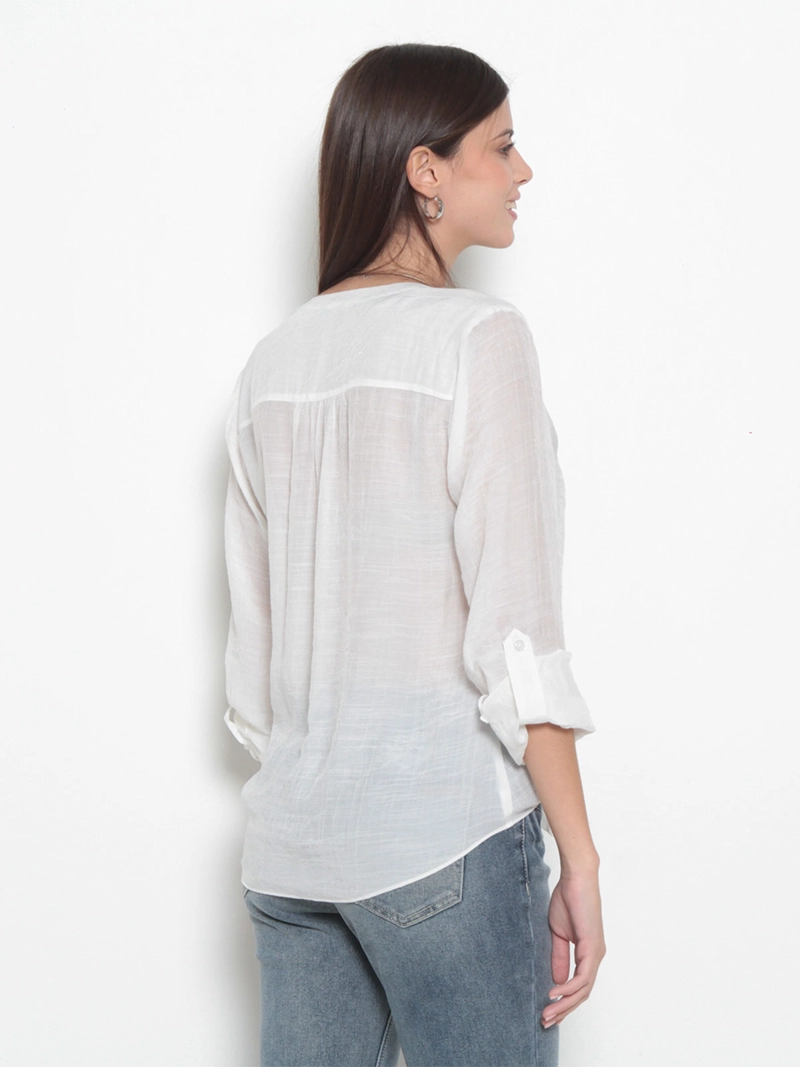 BLUSA MUJER WADOS MANGA LARGA  - 2